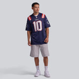 Jersey Game NFL Patriots Drake Maye Adulto