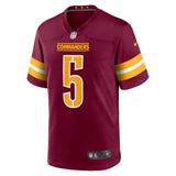 Jersey Game NFL Commanders Jayden Daniels TC Adulto
