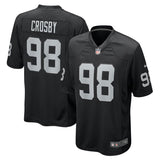 Jersey Game NFL Raiders Maxx Crosby TC Youth