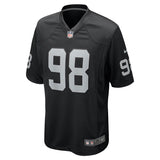 Jersey Game NFL Raiders Maxx Crosby TC Youth