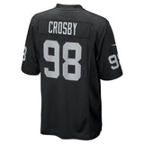 Jersey Game NFL Raiders Maxx Crosby TC Adulto