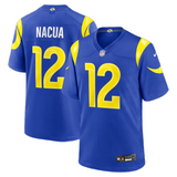 Jersey Game NFL Rams Puka Nacua Adulto