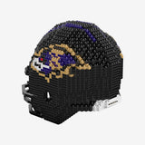 Figura Set Armable Mini Casco 3D Foco NFL Baltimore Ravens - NERIAS DEPORTES