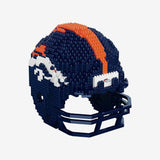 Figura Set Armable Mini Casco 3D Foco NFL Denver Broncos - NERIAS DEPORTES
