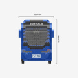 Mini Bus 3D Set Bloques Armable Foco NFL Buffalo Bills - NERIAS DEPORTES