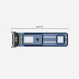 Mini Bus 3D Set Bloques Armable Foco NFL Dallas Cowboys - NERIAS DEPORTES