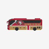 Mini Bus 3D Set Bloques Armable Foco NFL San Francisco 49ers - NERIAS DEPORTES