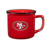 Taza De Cerámica Evergreen Camp Cup 400ml 49ers - NERIAS DEPORTES