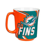 Taza De Cerámica 400ml Evergreen Con Caja Dolphins