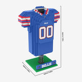 Set De Bloques Armable Mini Jersey 3D Foco NFL Bills - NERIAS DEPORTES