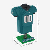 Set De Bloques Armable Mini Jersey 3D Foco NFL Eagles - NERIAS DEPORTES