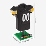 Set De Bloques Armable Mini Jersey 3D Foco NFL Steelers - NERIAS DEPORTES