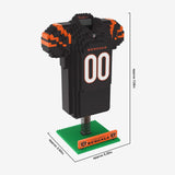 Set De Bloques Armable Mini Jersey 3D Foco NFL Bengals - NERIAS DEPORTES