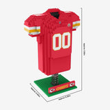 Set De Bloques Armable Mini Jersey 3D Foco NFL Chiefs - NERIAS DEPORTES