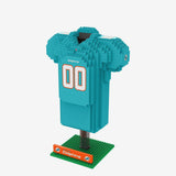 Set De Bloques Armable Mini Jersey 3D Foco NFL Dolphins - NERIAS DEPORTES