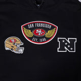 Sudadera Pro Standard Born for Sport Hoodie 49ers Hombre