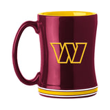 Taza De Cerámica Relief 14oz Washington Commanders