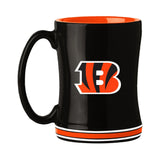 Taza De Cerámica Relief 14oz Cincinnati Bengals