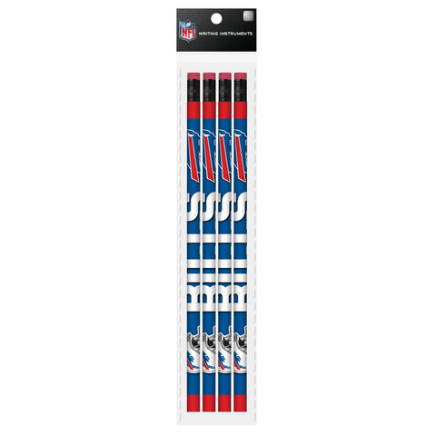 Lápices Mojo 4 pack NFL Buffalo Bills