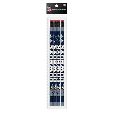 Lápices Mojo 4 pack NFL Dallas Cowboys