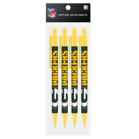 Plumas Mojo Cool Color 4 pack NFL Green Bay Packers
