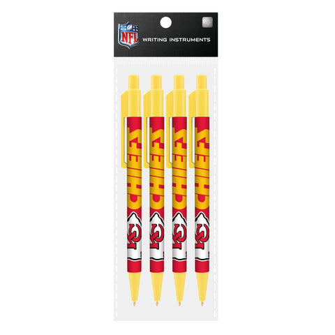 Plumas Mojo Cool Color 4 pack NFL Kansas City Chiefs