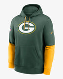 Sudadera Con Gorro Sideline Team Issue Club 24 NFL Packers Hombre