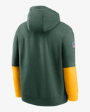 Sudadera Con Gorro Sideline Team Issue Club 24 NFL Packers Hombre