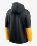 Sudadera Con Gorro Sideline Team Issue Club 24 NFL Steelers Hombre