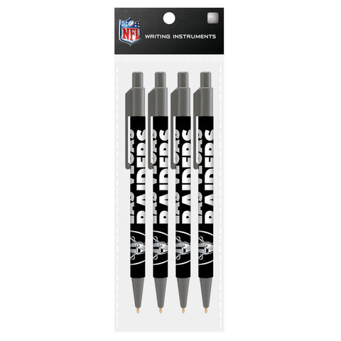 Plumas Mojo Cool Color 4 pack NFL Las Vegas Raiders