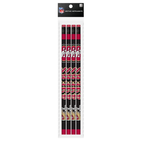 Lápices Mojo 4 pack NFL San Francisco 49ers