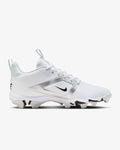 Zapato Cleats Nike Alpha Menace 4 Shark Infantil Blanco