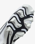 Zapato Cleats Nike Alpha Menace 4 Shark Infantil Blanco