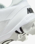 Zapato Cleats Nike Alpha Menace 4 Shark Infantil Blanco