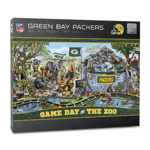 Rompecabezas ″Game Day at the Zoo″ 500Pzas Packers