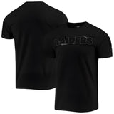Playera Fútbol Americano Triple Black NFL Raiders HOMBRE