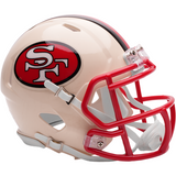 Casco Mini Speed Riddell Retro 25 NFL San Francisco 49ers