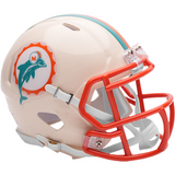 Casco Mini Speed Riddell Retro 25 NFL Miami Dolphins