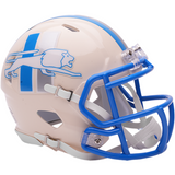 Casco Mini Speed Riddell Retro 25 NFL Detroit Lions