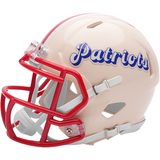 Casco Mini Speed Riddell Retro 25 NFL New England Patriots