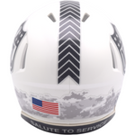 Casco Mini Speed Salute To Service 24 Riddell NFL Bears