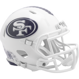 Casco Mini Speed Salute To Service 24 Riddell NFL 49ers