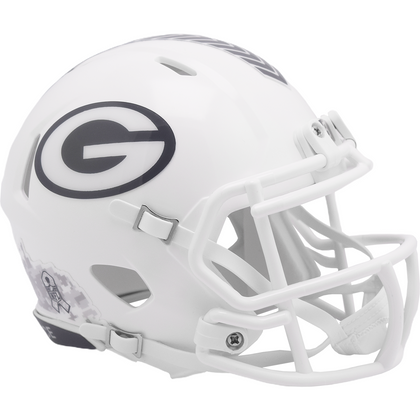 Casco Mini Speed Salute To Service 24 Riddell NFL Packers