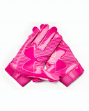 Guante Under Armour F9 Nitro Rosa Youth