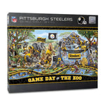 Rompecabezas ″Game Day at the Zoo″ 500Pzas Steelers