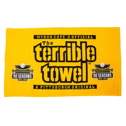 THE TERRIBLE TOWEL 90TH SEASON STEELERS