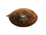 Peluche Balón Felpa Suave 23cm Bordado NFL Vikings - NERIAS DEPORTES