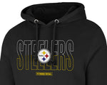 SUDADERA 47 BRAND 22 SQUAD STEELERS HOMBRE