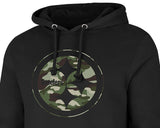 SUDADERA 47 BRAND 22 CAMO STEELERS HOMBRE