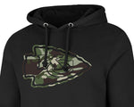 SUDADERA 47 BRAND 22 CAMO CHIEFS HOMBRE